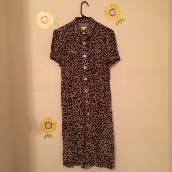 • Dressbarn Animal Print Dress - Picture 2 of 4